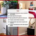 Apartmán Le Velours - T2 Duplex Calme - Quartier Montmartre Lamarck *