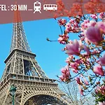 Apartmán Le Velours - T2 Duplex Calme - Quartier Montmartre Lamarck