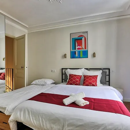 Le Velours - T2 Duplex Calme - Quartier Montmartre Lamarck Paříž