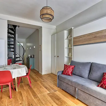 Le Velours - T2 Duplex Calme - Quartier Montmartre Lamarck Paříž
