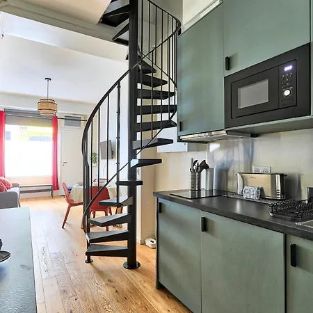 Le Velours - T2 Duplex Calme - Quartier Montmartre Lamarck
