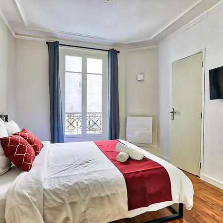 Le Velours - T2 Duplex Calme - Quartier Montmartre Lamarck Daire